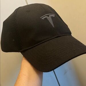 Tesla Charcoal Mesh Cap